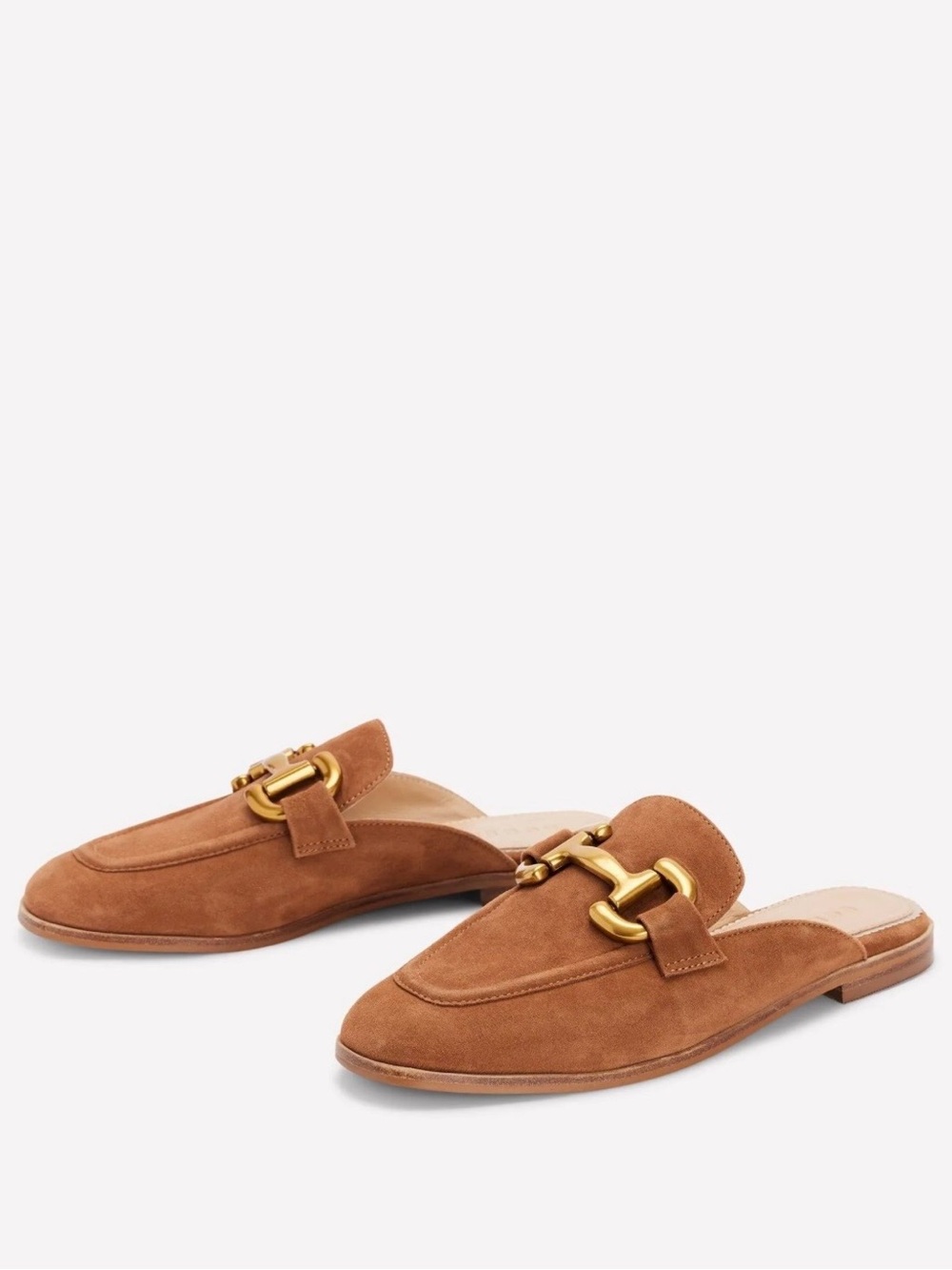 Boden Iris Snaffle Mule Loafers 38 US 7 New
